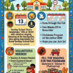 sunday school poster