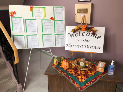 Grace Lutheran Eganville church harvest dinner 2019