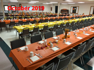 Grace Lutheran Eganville harvest dinner 2019